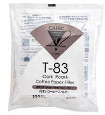 Cafec Dark Roast Filter Paper cup4. 100 units in a bag.