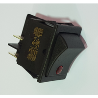INTERRUPTOR BIPOLAR LED ROJO MC020 Lelit
