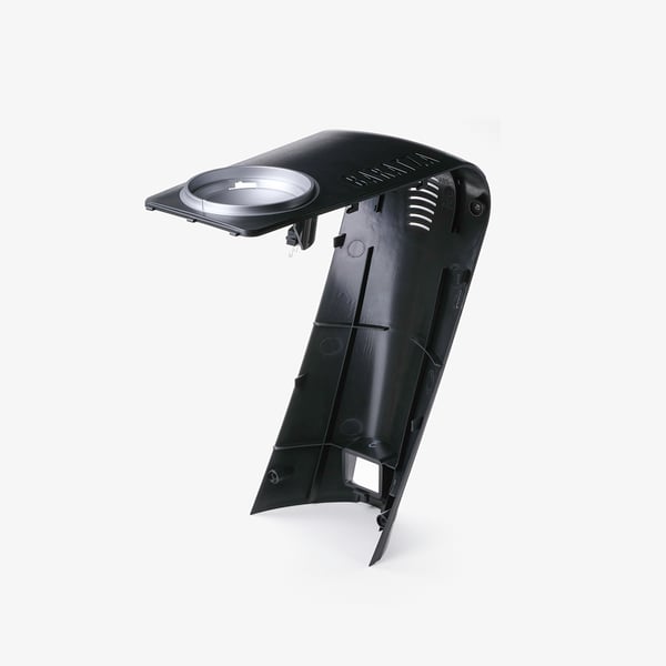 Conjunto de carcasa superior/trasera Baratza S712 (negro. Solo EE. UU./Canadá)